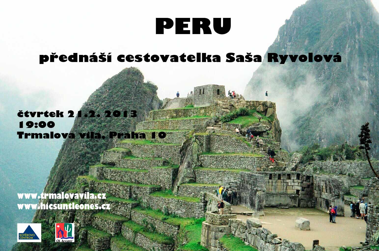 Cestovatelský večer 21.2. 2013 - Peru