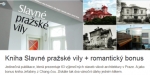 Slavné pražské vily a romantický bonus za 350 kč
