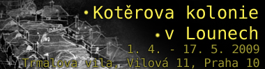 Doprovodný program k výstavě Kotěrova kolonie v Lounech